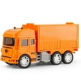 thumbnail image 2 of Orange Inertia Vending Car Toy Simulation Vehicle With Openable Doors And Lift Up Sides Drop Resistant For Boys Children Pretend Play, 2 of 7