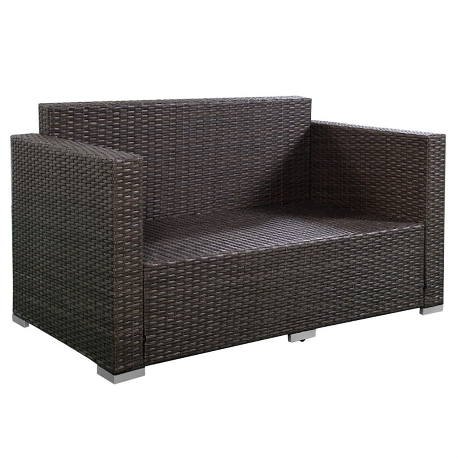 Aimee Lii Patio Furniture Set, 4 Pieces Outdoor Patio Wicker Rattan Cushioned Sofa Aimee Lii Patio Furniture Set, 4 Pieces Outdoor Patio Wicker Rattan Cushioned Sofa