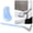 Iceberg Blue, variant on NFTIGB Premium Golf Toilet Brush with Detachable Long Handle and Leakproof Base, No Dead Corner Deep Cleaning Scrubber for Bathroom Hotel, Iceberg Blue (16.0 inches / 40.6 cm)