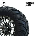 thumbnail image 7 of Hardcore Parts 6" Drop Axle Lift Kit for EZGO MPT/WORKHORSE 1200 (1994.5-2001.5) Golf Cart with 12" Black 'LANCER' Wheels and 22"x11"-12"  DOT rated Mud-Terrain/All-Terrain tires, 7 of 7