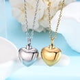 thumbnail image 6 of Tilga Lev Puffy Heart Necklace for Women - Paperclip Chain w/ 14K Gold Plated & Silver Rhodium Plated Small Puffed Heart Pendant - Hypoallergenic, Water-Resistant, Tarnish-Free Jewelry, 6 of 9