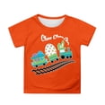thumbnail image 1 of Vêtements Garçon T-Shirt Graphique à Col Rond Tenues d'Été Vêtements Garçons 5-6 Ans, 1 of 4