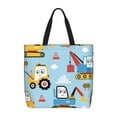 thumbnail image 1 of Easygdp Building Truck Bolsa Tote para Mujer, Bolso de Hombro para Trabajo, Playa, Viajes, Compras y Supermercado, 1 of 7