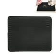 thumbnail image 3 of Cat Litter Mat,  Double Layer Design Anti Litter Carry Out Litter Box Mat, Waterproof AntiSlip Urine Proof Kitty Litter Mat, Special Side Handle Design,Easy To Clean, 3 of 8