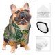 thumbnail image 3 of Balery Pineapples Palm Leaves Sudadera con Capucha para Perros Pequeños – Ropa para Mascotas, Disfraz para Perros y Gatos, Ideal para Fiestas y Cosplay-XX-Large, 3 of 7