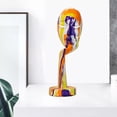 thumbnail image 3 of Estatua de de cara moderna, decoración de resina, regalos coloridos, adorno de escultura creativa, para gabinete de oficina de S Sunnimix Estatua de escritorio, 3 of 8