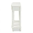 thumbnail image 4 of Baxton Studio French Provincial White Finished Wood 3-Drawer Console Table, 4 of 9