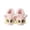 Pink, variant on Kids Cat Plush Slippers, Winter Warm Cartoon Slip On House Slippers, Thick Non Slip Sole Indoor Bedroom Slippers for Girls Boys 5-13 Years