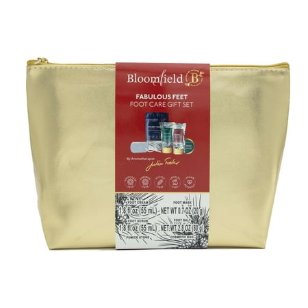 Bloomfield A very special collection to care for hardworking feet. With an ultra-hydrating foot cream 55ml to recondition and protect and an exfoliating foot scrub 55ml for silky-smooth skin