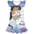 thumbnail image 1 of Novedad de verano, vestido de princesa Jasmine de Disney para niños, ropa de princesa para niñas, vestido de princesa Jasmine estampado, bonito vestido de moda 9T Gao Jinjia LED, 1 of 2