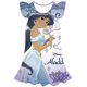 thumbnail image 1 of Año 2023 nueva ropa de niños de Disney, falda bonita informal de verano, falda de cuello redondo de princesa jazmín, vestido de manga de pétalo con estampado 3D 9T Gao Jinjia LED, 1 of 2