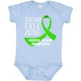 thumbnail image 3 of Inktastic Stigma Free Zone Mental Health Awareness Boys or Girls Baby Bodysuit, 3 of 5