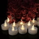 thumbnail image 5 of ckepdyeh 12 velas blancas cálidas sin llama a batería con luces LED intermitentes y brillantes para deseos, 5 of 8