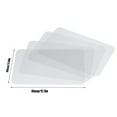 thumbnail image 3 of Clear Plastic Placemats Set of 4, Waterproof Wipeable Table Protectors, 18x12 Inch Multifunctional Mats for Dining, Craft, Desk & Kitchen Use, 3 of 5