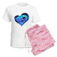 thumbnail image 6 of CafePress - Orca Women's Light Pajamas - Women's Short Sleeve Print T-Shirt and Pants Light Cotton Pajama Set, 6 of 7