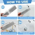 thumbnail image 3 of Armscye 20Pack Pumice Stone for Toilet Cleaning Bowl Stick,Powerfully Cleans Hard Water Rings, Calcium Buildup & Stains, Suitable for Cleaning Toilet, Bathtubs, Kitchen Sink, Grill, 3 of 7