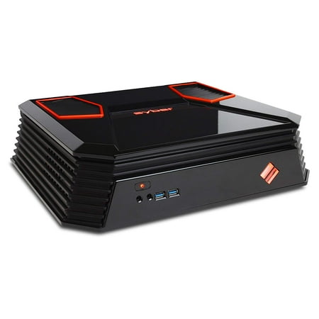 CyberPowerPC - Syber C Mini ITX Desktop Case - Black