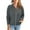 Dark Gray G, variant on Stamzod Womens Jackets Solid Color Long Sleeve Zip Up Jacket with Pocket Casual Cropped Coats for Women Beige G XL