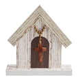 thumbnail image 2 of Celebrate Grace MDF Church w/ Beads & Cross 13x12x2.75, 2 of 4