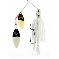 Strike King Premier Plus Spinnerbait Lure 1/2 oz Willow/Willow White