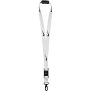 Nike White/Black Premium Lanyard