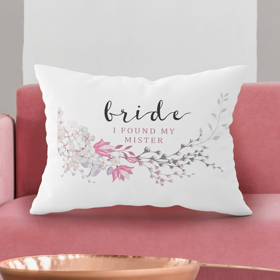 Personalized Bridal Shower Pillow Case