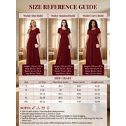 Cuteduck Women's Maxi Dresses Short Sleeve Long Casual Dresses Loose Plain with Pockets S-XXL