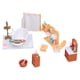 thumbnail image 2 of Juego de baño para muebles de casa de muñecas, muebles para mini casa, baño, muebles para casa mini, juego de baño, modelos de accesorios de baño para casa de muñecas, resultados impresionantes, 2 of 8