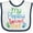 White and Navy, variant on Inktastic My Pepaw Loves Me Grandchild Boys or Girls Baby Bib