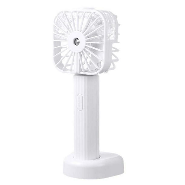 Realhomelove Portable Misting Fan, Handheld Personal Mist Fan, Battery Operated Rechargeable