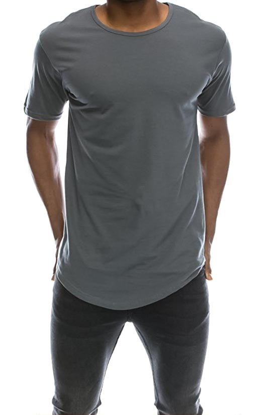 long tail t shirts men's