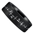 thumbnail image 5 of Music Lifeline Tungsten Carbide Ring, 5 of 9