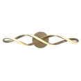 thumbnail image 4 of Aiwen Twisted LED Vanity Light Modern Light Fixture Stylish Classic Gold Wall Sconce, 4 of 7