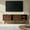 Brown, variant on Modern 59" TV Stand for TVs up to 65" with Hidden Space Walnut