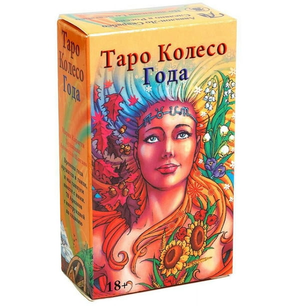 Cartas de Tarot, TAPO deck, versión rusa, juegos de mesa con instrucciones en papel4616