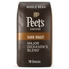 Peet,S Coffee, Dark Roast Whole Bean Coffee - Major Dickason,S Blend 18 Ounce Bag