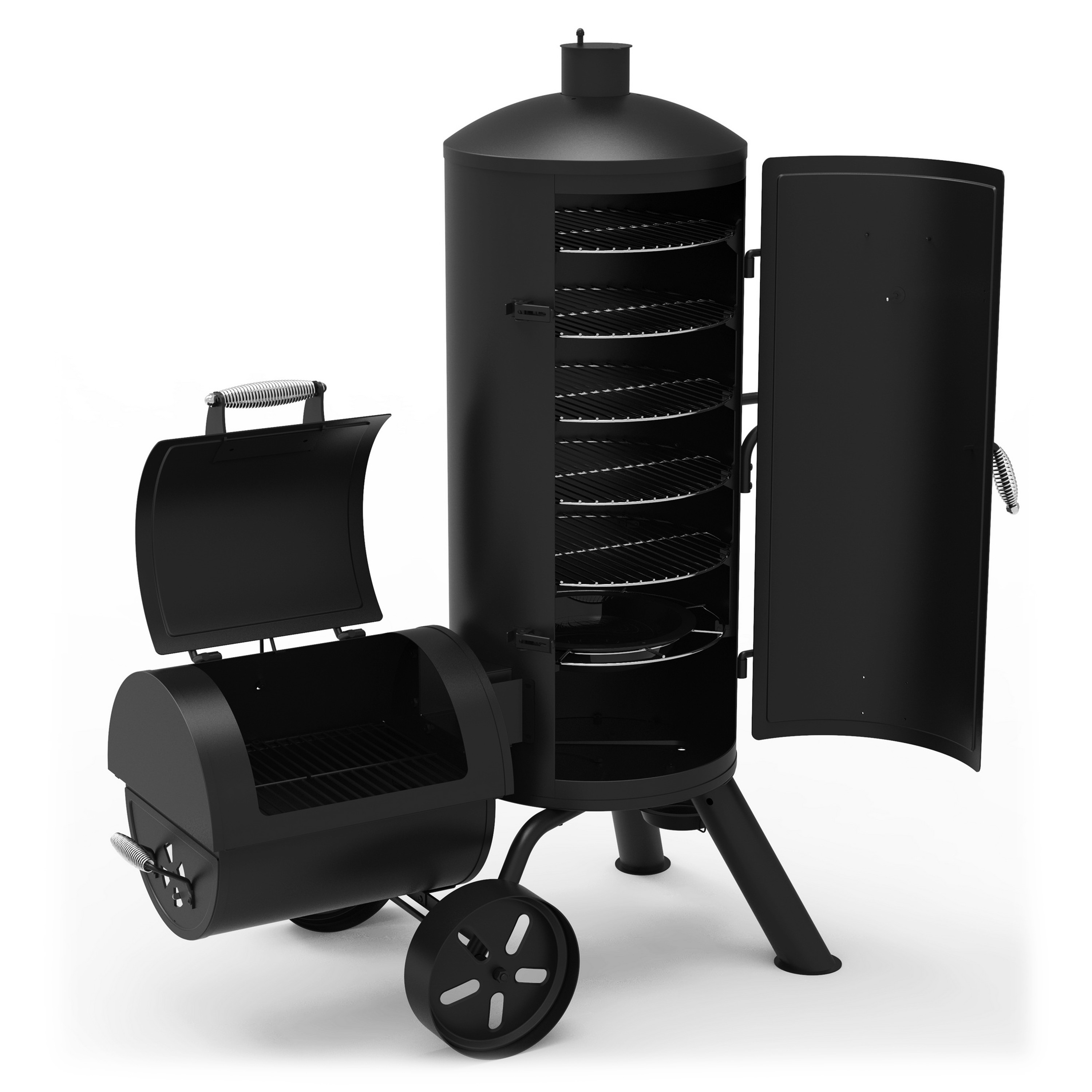 Dyna-Glo Charcoal Offset Smoker - image 3 of 13
