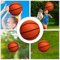 thumbnail image 2 of Kid Mini Basketball Children Ball Toy Basketball Toys Rubber Basketball Toy, 2 of 6
