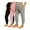 Black/Pink/Light Grey, variant on Yawrut Three-Piece Set Women Pregnant Women High Waist Support Side Pocket Bunched feet Yoga Maternity Pants