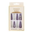 thumbnail image 1 of WIFKLSIIPG 12 Long T Shaped False Nails Shining Powder Sequins Nail Enhancement Colorful Artificial Point Drill Ballet Nails, 1 of 7