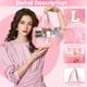 thumbnail image 3 of Bolsa de maquillaje Junesters Initial, transparente, personalizada, de PVC rosa, 3 of 6