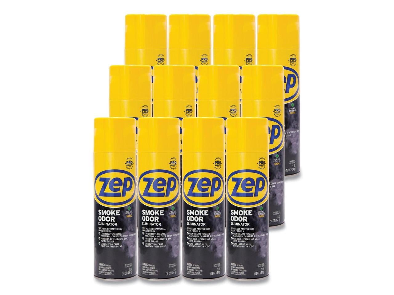 Zep Fresh Clean Scent Smoke Odor Eliminator 16 oz Liquid