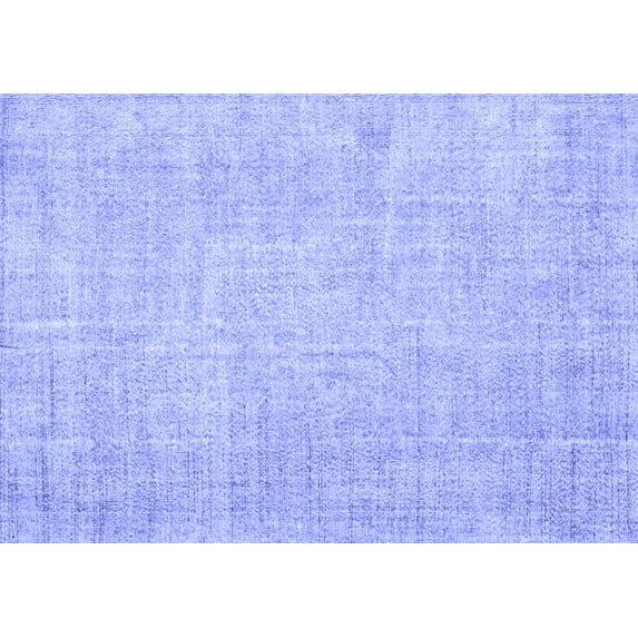 Ahgly Company Indoor Rectangle Persian Blue Traditional Area Rugs, 5' x 8'