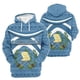 thumbnail image 3 of Sudadera con capucha con la bandera nacional de Guatemala impresa en 3D para hombre, sudaderas informales holgadas de talla grande, ropa de calle, chándal para niños, 3 of 5