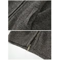 thumbnail image 3 of Gioberti Boy's Knitted Full Zip Cardigan Sweater with Soft Brushed Flannel Lining, 3 of 7