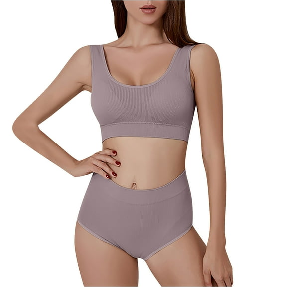 GaThRRgYP Bras for Women GaThRRgYP Women's Bra Seamless Large Size Backing Sling Traceless Sexy Gathered Back Underwear