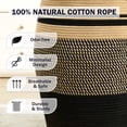 thumbnail image 4 of Cesto para ropa sucia Fiona's magic, 105 L, extra grande, marrón, 4 of 8