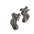 thumbnail image 2 of Kmbangi Newborn Bow-knot Socks, 2 of 2