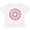 AA-White, variant on Inktastic Pink Donut with Sprinkles Boys or Girls Baby T-Shirt