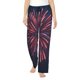 thumbnail image 1 of Fotbe Fireworks3 Pantalones de Pijama para Mujer, Pantalones de Dormir, Pantalones Pj con Cordón y Bolsillos-3X-Large, 1 of 6